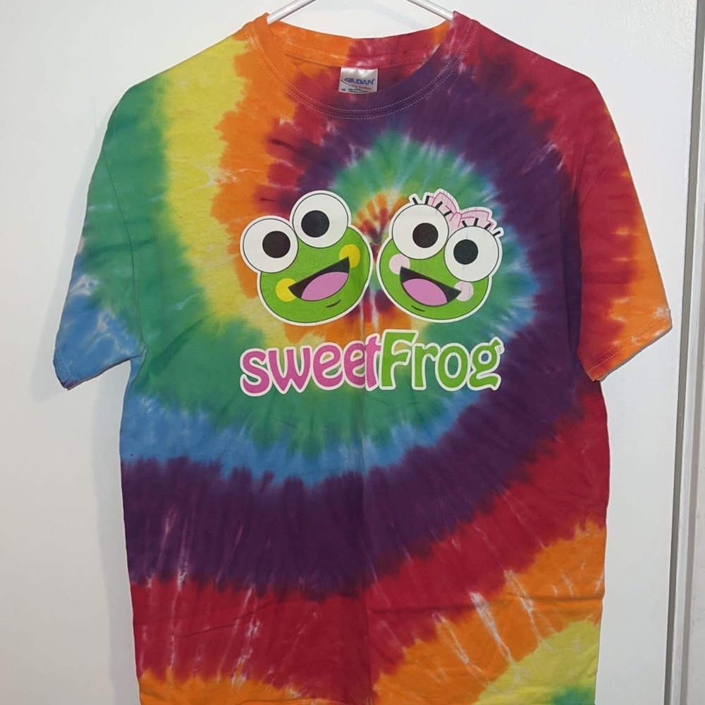 Sweet frog multicolor T-shirt